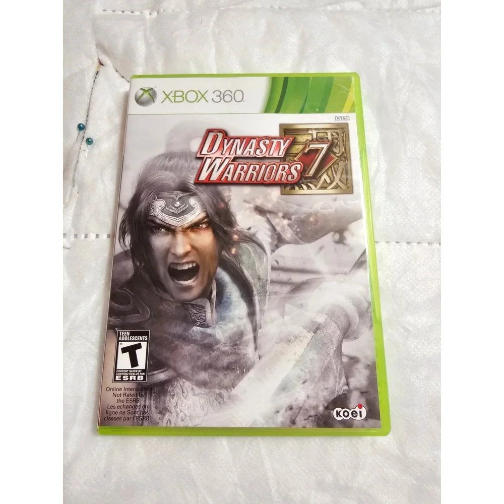 Dynasty Warriors 7 Xbox‎ 360 Game Action Adventure Teen Rated ESRB